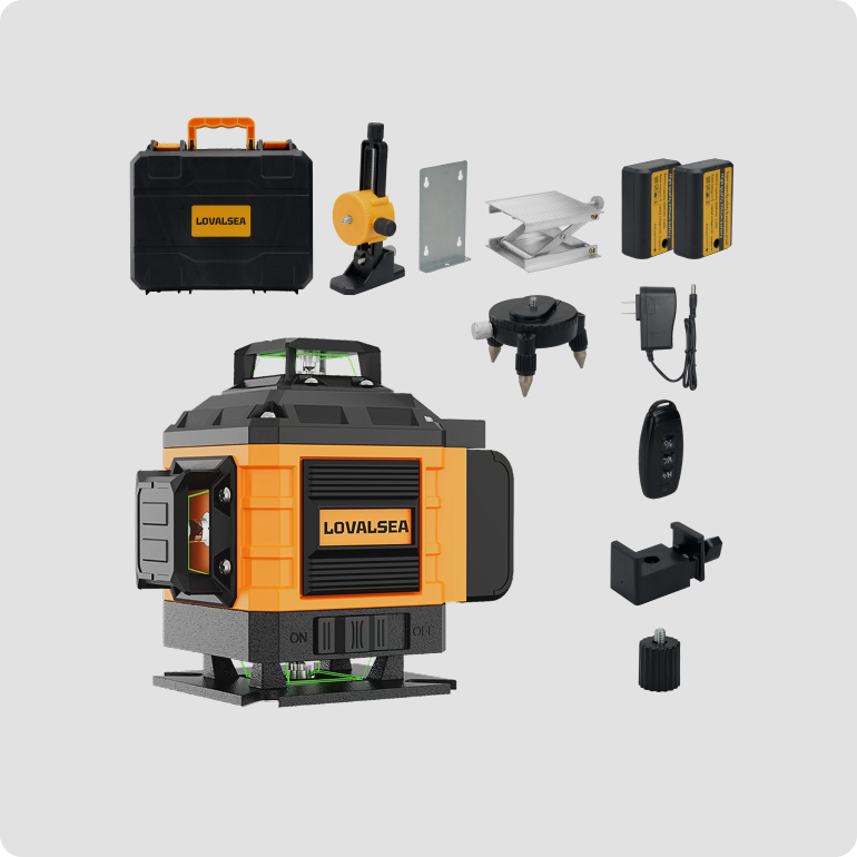 LOVALSEA-A 4D 16-Line Green Laser Level